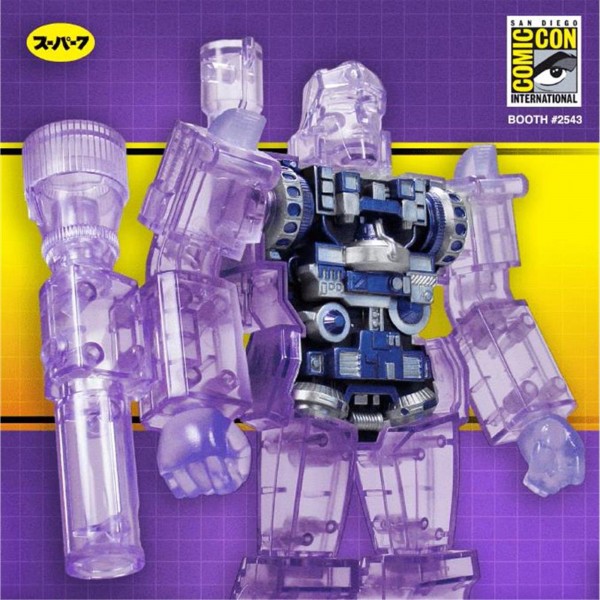 Transformers Actionfigur Super Cyborg Megatron (G1 X-Ray) SDCC 2019