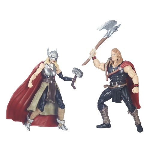 Marvel Legends Thor Actionfiguren 2-Pack Defenders of Asgard (Comic Version)