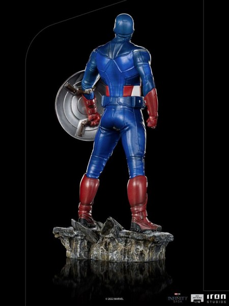 Marvel Infinity Saga BDS Art Scale Statue 1/10 Captain America (Battle of NY)