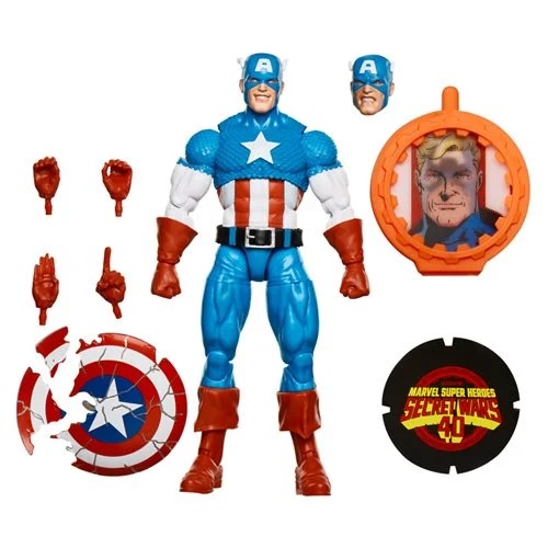 Secret Wars Marvel Legends Captain America 15 cm Actionfigur