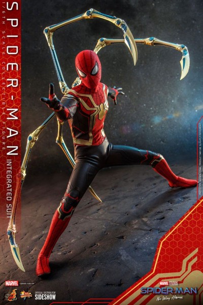 Spider-Man No Way Home Movie Masterpiece Actionfigur 1/6 Spider-Man (Integrated Suit)