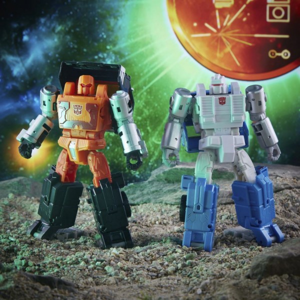 Transformers Generations War For Cybertron Golden Disk Collection Chapter 1 Road Ranger & Puffer (2-