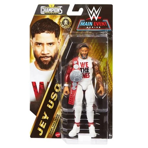 WWE Champions 2024 Wave 3 Actionfigur Jey Uso mit RAW Tag Team Title