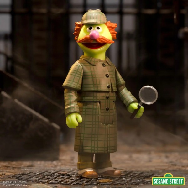 Sesame Street ReAction Actionfigur Wave 03 - Sherlock Hemlock