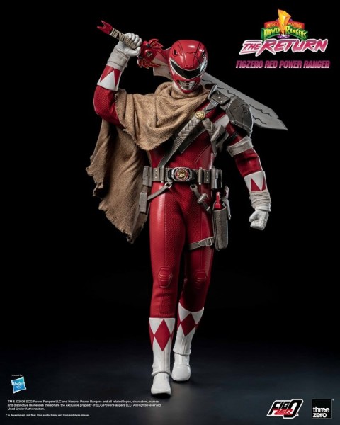 Mighty Morphin Power Rangers: The Return FigZero Actionfigur 1/6 Red Power Ranger 31 cm