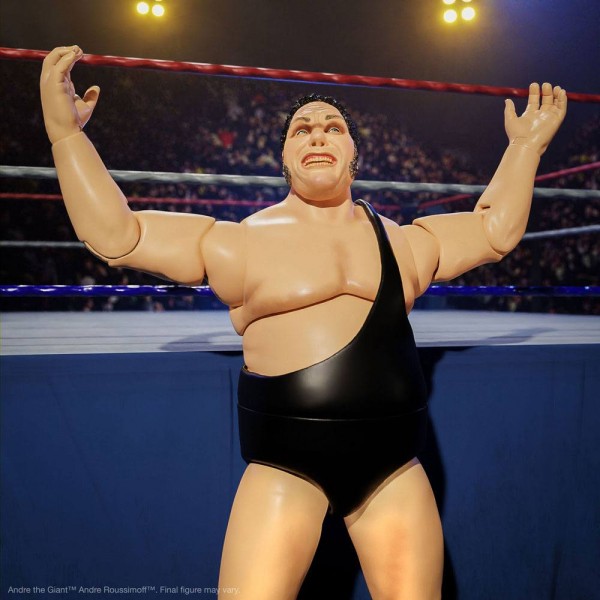 Andre The Giant Ultimates Action Figure Andre (Black Singlet)
