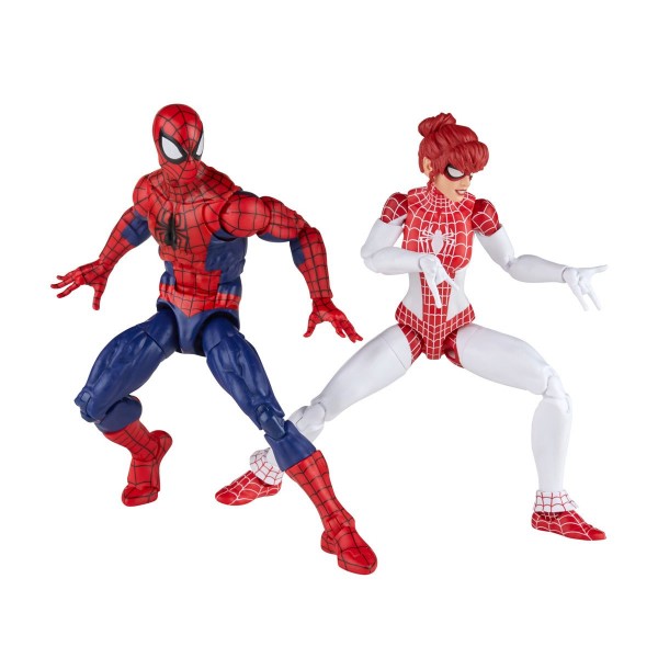 Spider-Man Marvel Legends Action Figures Spider-Man &amp; Spinneret (2-Pack)