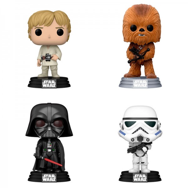 POP pack 4 figures Star Wars New Classics Exclusive