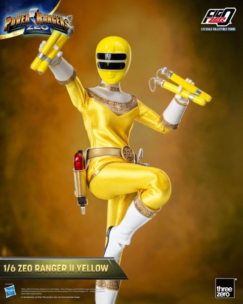 Power Rangers Zeo FigZero Actionfigur 1/6 Ranger II Yellow 30 cm