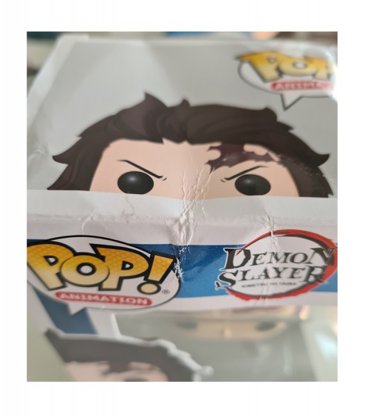 B-Ware Demon Slayer Kimetsu no Yaiba Funko Pop! Vinylfigur Tanjiro Kamado - defekte Verpackung
