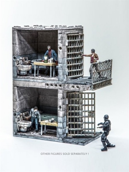 Walking Dead TV Building Set Gefängniszelle (oben)