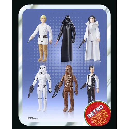 Star Wars The Retro Collection 3 3/4-Inch Actionfiguren 6er-Set