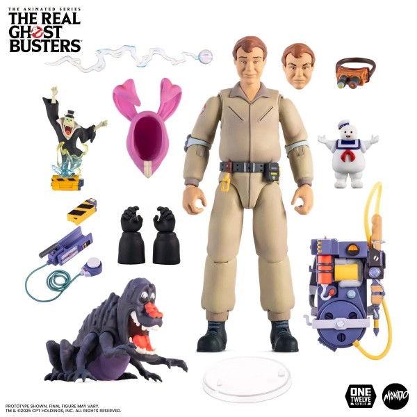 The Real Ghostbusters Ray Stantz 1:12 Scale Actionfigur