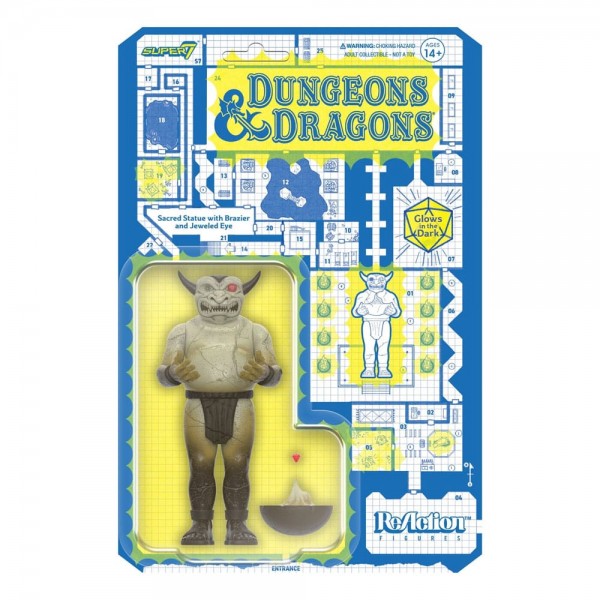 Dungeons &amp; Dragons ReAction Actionfigur Wave 04 Sacred Statue Glow in the Dark 10 cm