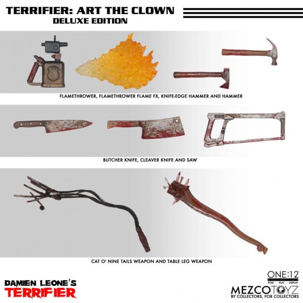 Terrifier Art the Clown Deluxe One:12 Collective Action Figure