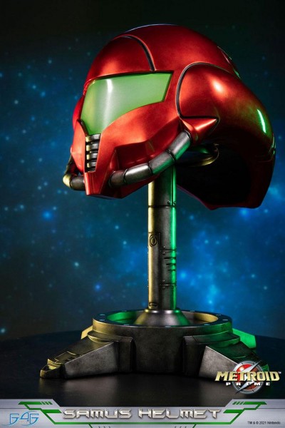 Metroid Prime Statue Samus Helmet