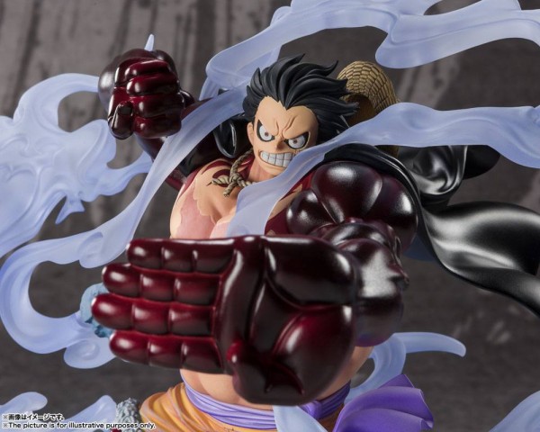 One Piece FiguartsZERO PVC Statue Extra Battle Monkey D. Ruffy from GEAR4