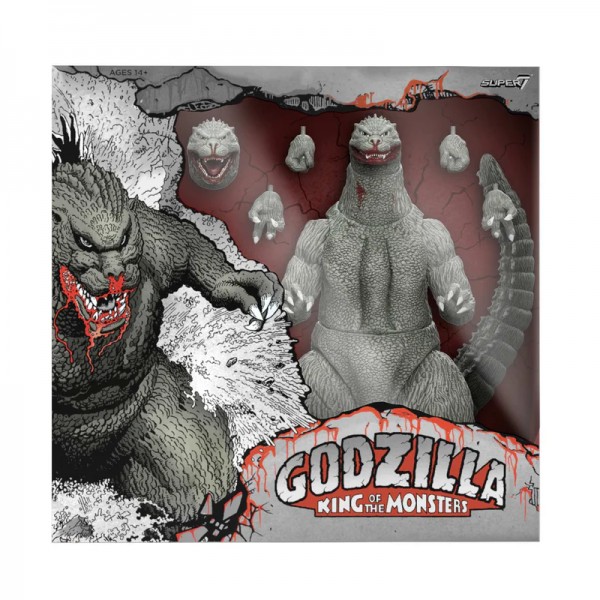 Toho ULTIMATES! Godzilla 1989 (Greyscale Comic Book - Thirsty For Blood)
