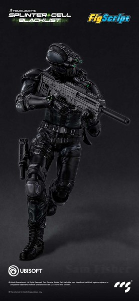 Splinter Cell: Blacklist FigScript Sam Fisher 1/12 Scale Actionfigur