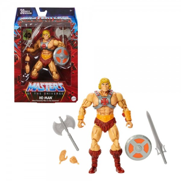 Masters of the Universe Masterverse Action Figure He-Man (40th Anniversary)