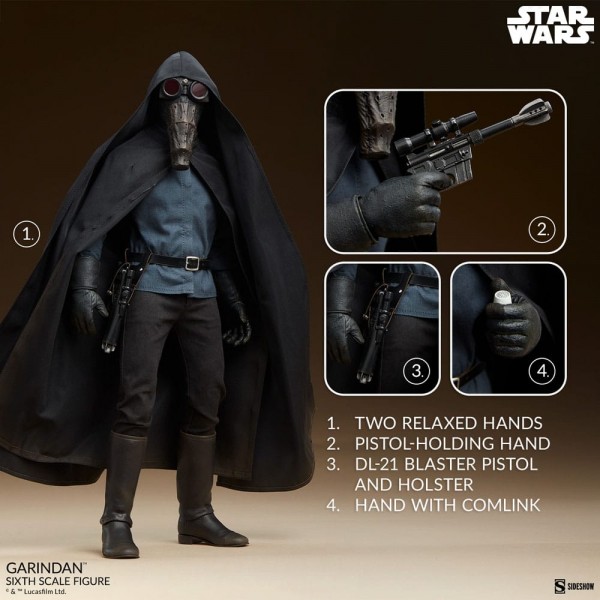 Star Wars Episode IV Scum & Villainy Actionfigur 1/6 Garindan 30 cm