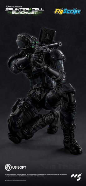 Splinter Cell: Blacklist FigScript Sam Fisher 1/12 Scale Actionfigur