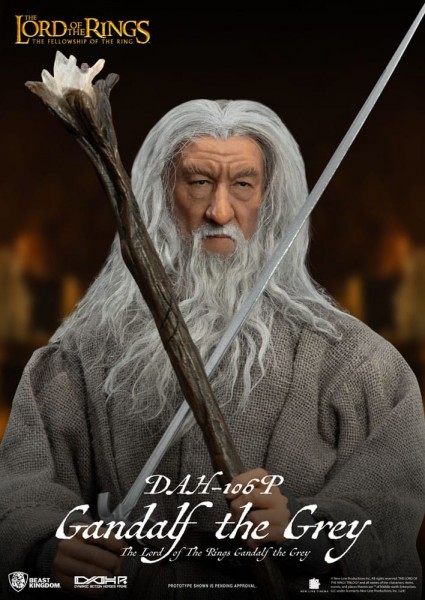 Herr der Ringe Dynamic 8ction Heroes Actionfigur 1/9 Gandalf der Graue 21 cm