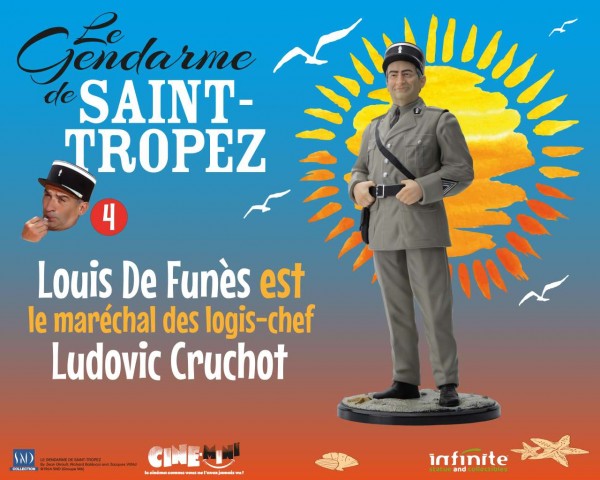 Le Gendarme De Saint-Tropez #4 Louis De Funes Est Le Marechal Des Logis-Chef Ludovic Cruchot