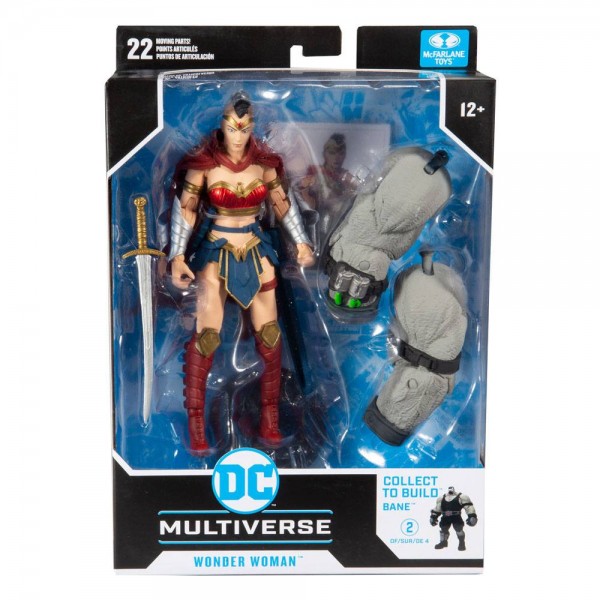 DC Multiverse Build A Actionfigur Wonder Woman (Last Knight on Earth)