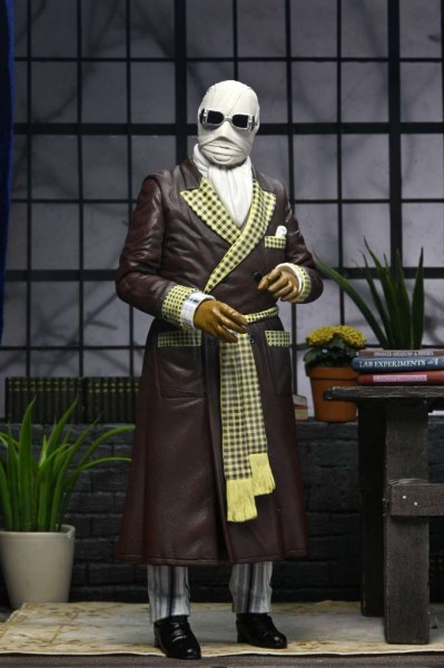 Universal Monsters Ultimate Invisible Man Actionfigure Kemp House Colour