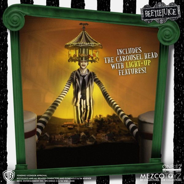 Beetlejuice Actionfigur 1/12 Beetlejuice Deluxe Edition 18 cm