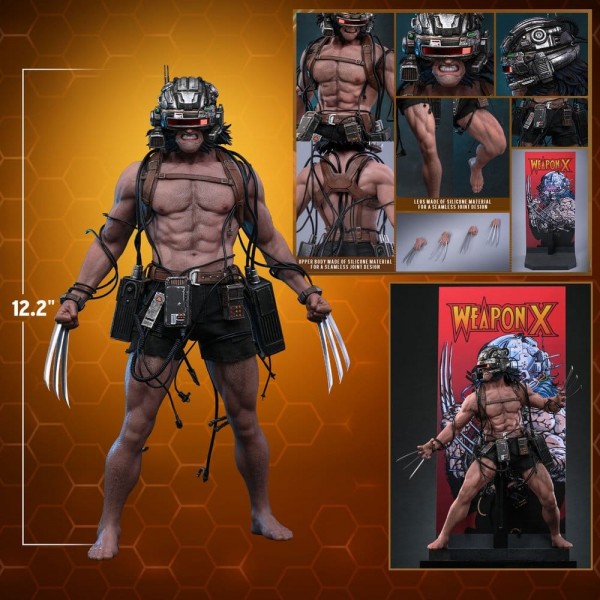 Marvel Comic Masterpiece Actionfigur 1/6 Weapon X 31 cm