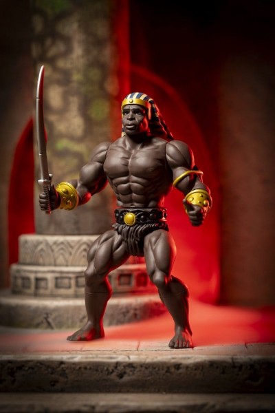 The Savage World of Frazetta Actionfiguren-Set Egyptian Queen & The Guard (Museum Edition) 14 cm