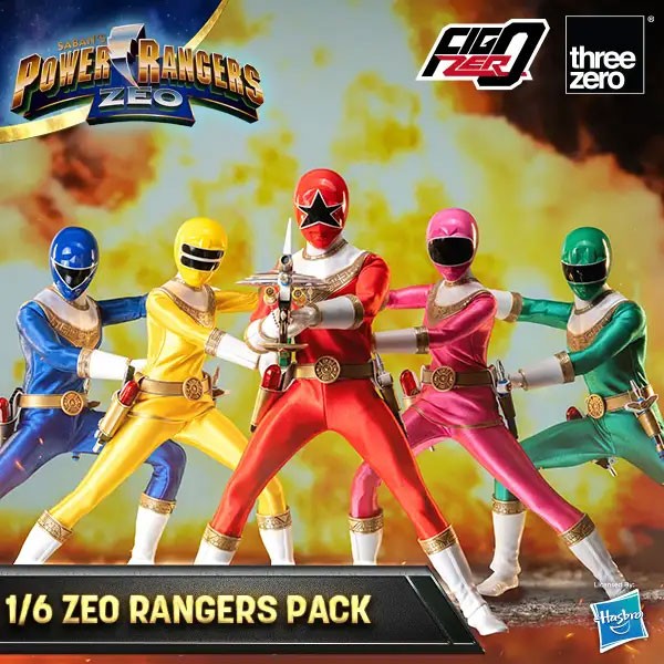 Power Rangers Zeo FigZero Actionfiguren 1/6 (5)