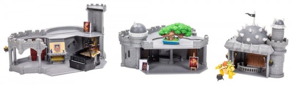 Der Super Mario Galaxy Film Deluxe Spielset mit 1 Minifigur Bowsers Schloss