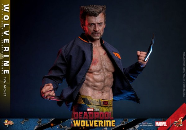 Deadpool & Wolverine Movie Masterpiece Actionfigur 1/6 Wolverine (TVA Jacket Version) 31 cm