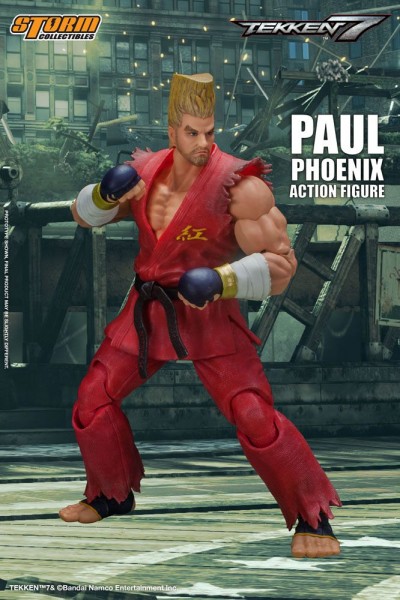Tekken 7 Actionfigur 1/12 Paul Phoenix