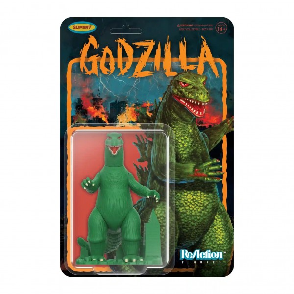 Toho ReAction Figures Godzilla (Model Kit on Card)