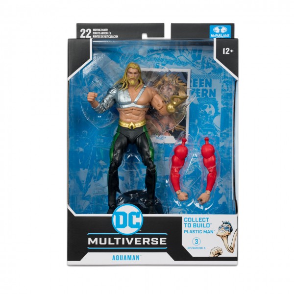 DC Multiverse Actionfigur Aquaman (JLA) - Collect to Build: Plastic Man