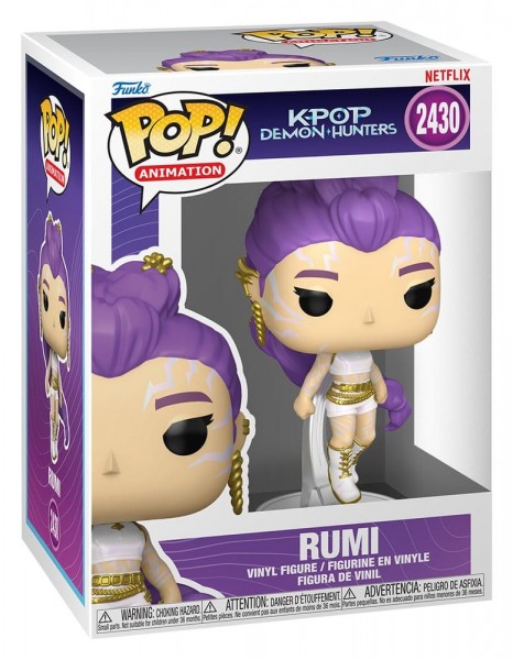 KPop Demon Hunters POP! Animation Vinyl Figur Rumi 9 cm