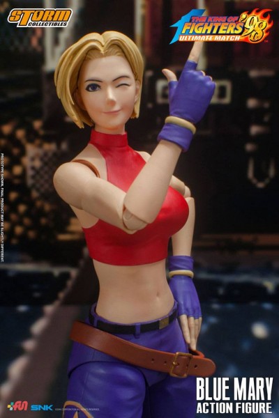 King of Fighters '98: Ultimate Match Actionfigur 1/12 Blue Mary