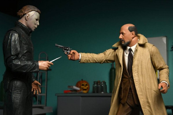 Halloween II Actionfiguren Ultimate Michael Myers & Dr. Loomis (2-Pack)