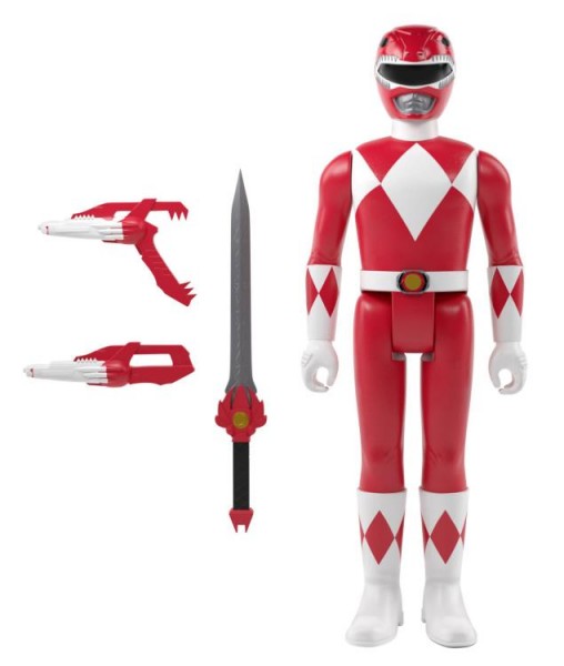 Mighty Morphin' Power Rangers ReAction Action Figure Red Ranger