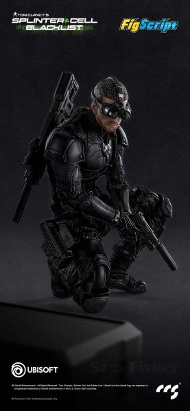Splinter Cell: Blacklist FigScript Sam Fisher 1/12 Scale Actionfigur
