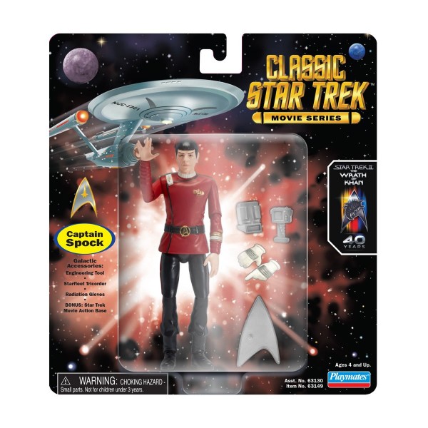 Star Trek Classic Movie Series Action Figure Captain Spock