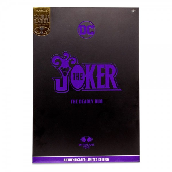 Batman & The Joker: The Deadly Duo DC Multiverse Action Figure The Joker (Gold Label) 18 cm