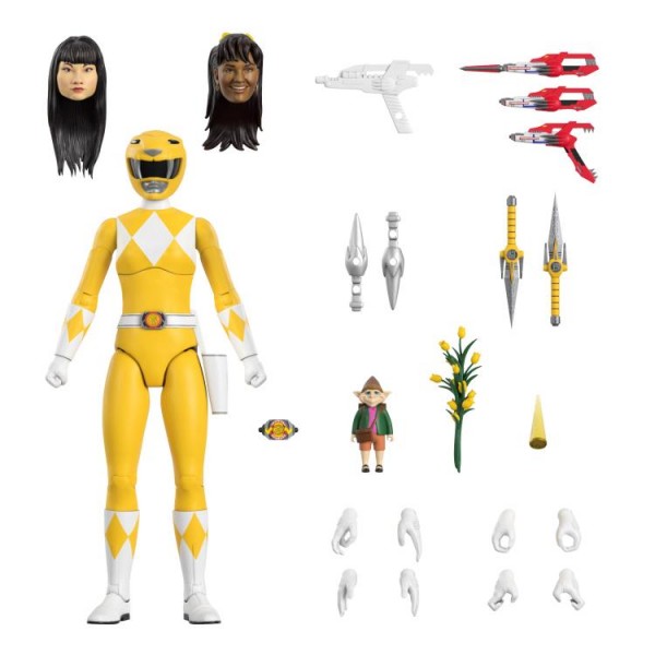 Power Rangers Ultimates Actionfigur Mighty Morphin Yellow Ranger