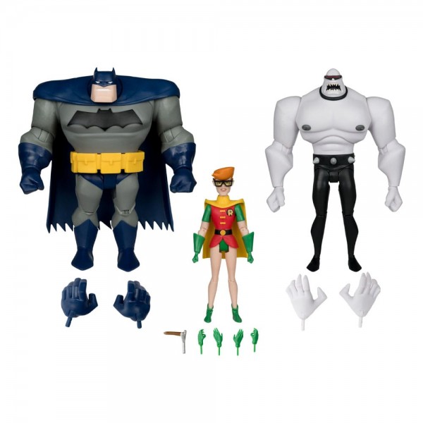 The New Batman Adventures DC Direct Action Figure 3-Pack Legends of the Dark Knight (Gold Label) 13 cm