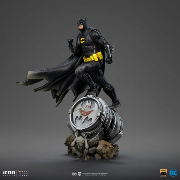DC Comics BDS Art Scale Statue 1/10 Batman Deluxe (Black Version Exclusive) EU Exclusive 30 cm