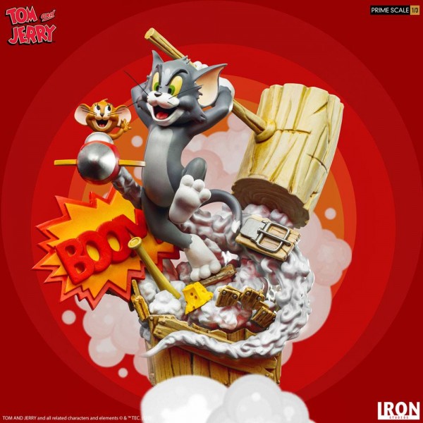 Tom & Jerry Prime Scale Statue 1/3 Tom & Jerry